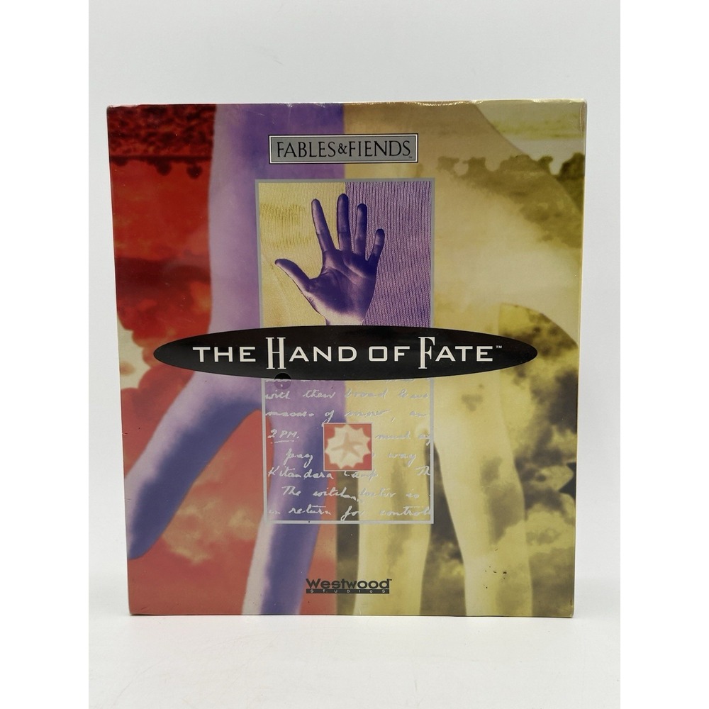 Vtg 8 Floppy Disk Fables Friends Fantasy Adventure Hand Fate 3.5" Westwood 90's